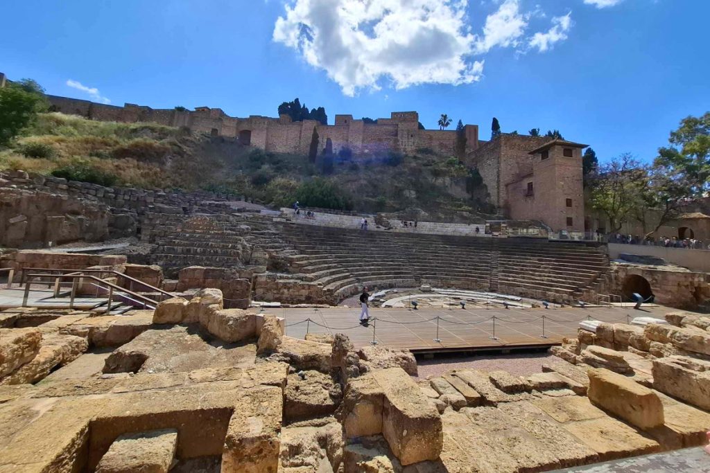 Théâtre romain à Malaga