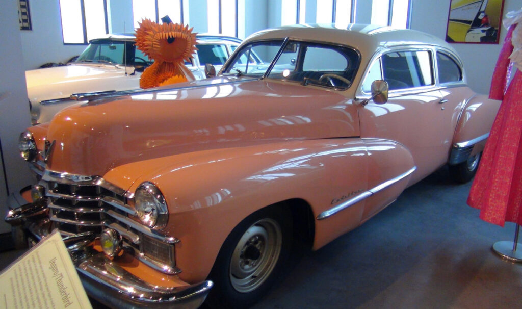 Cadillac 1947 au musée de l'automobile et de la mode à Malaga