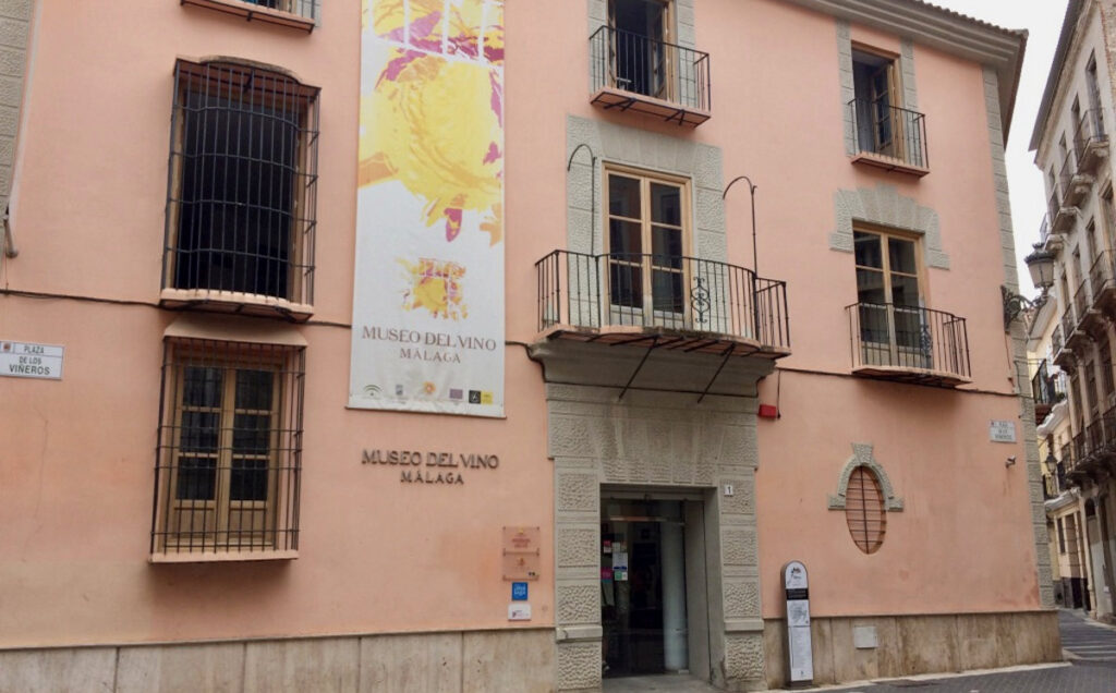 Bâtiment extérieur du musée du vin à Malaga