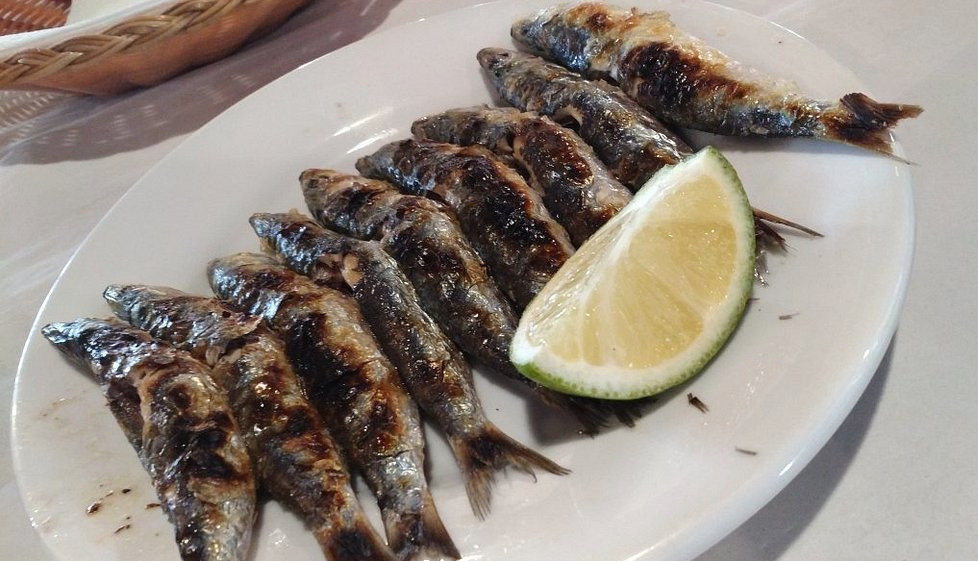 Espetos de sardinas à El Tintero à Malaga