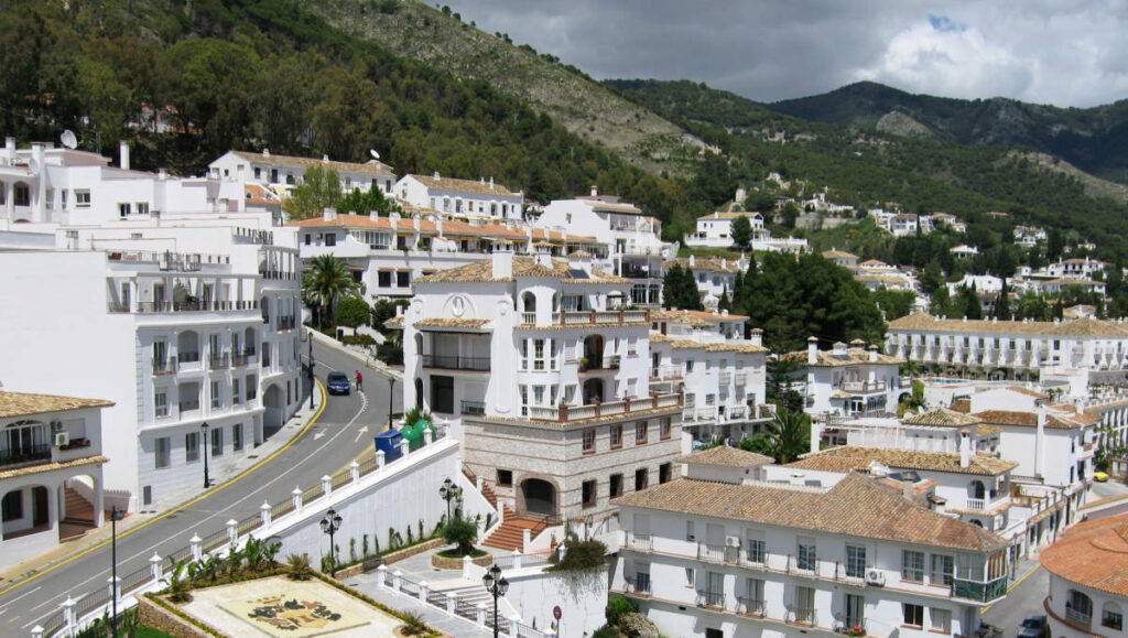 Village blanc de Mijas en Andalousie