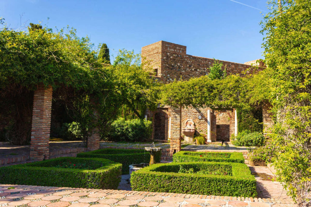 Forteresse de l'Alcazaba à Malaga
