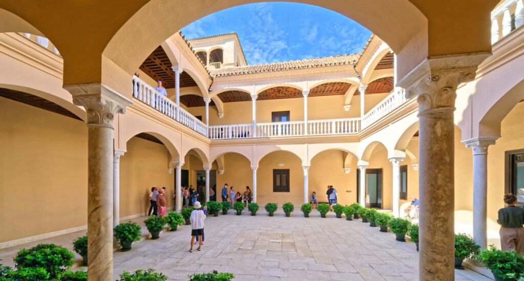 Patio du Palacio de Buenavista à Malaga