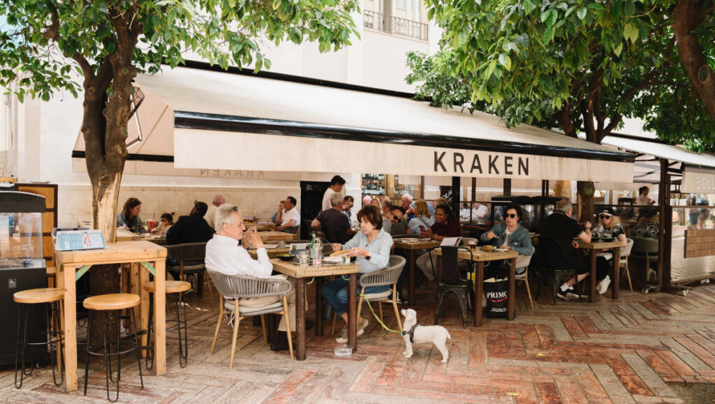 Terrasse du Kraken Centro à Malaga
