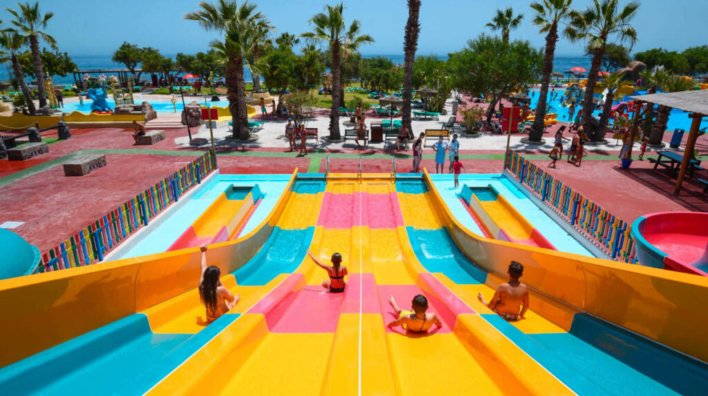 Toboggans aquatiques pour les enfants 