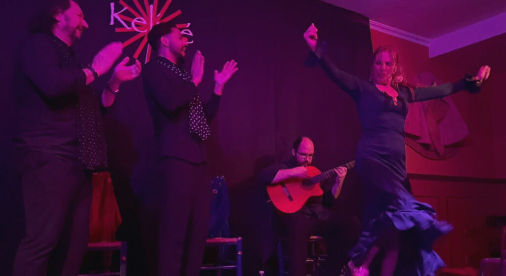 Spectacle de flamenco au Kelipe